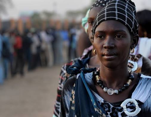 A member of the WPESS community in South Sudan
